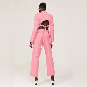 Thebe Magugu Pink Backless Jacket